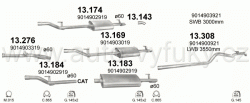 MERCEDES SPRINTER 2.2 D 4/2000-5/2006 2148ccm 60kW / 82HP KAT 208 CDi Turbo Diesel