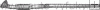 Tlumi vfuku koncov OPEL ASTRA F 1.6 SEDAN 8/1994-0/1995 1598ccm 73kW / 99HP KAT 1.6i 16V AUT