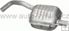 Tlumič výfuku koncový ALFA ROMEO 147 1.6 2/2002-0/2008 1598ccm 88kW / 120HP KAT 1.6 Twin Spark 16V Tlumič výfuku koncový ALFA ROMEO 147 1.6 2/2002-0/2008 1598ccm 88kW / 120HP KAT 1.6 Twin Spark 16V
