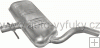 Tlumi vfuku stedn VOLKSWAGEN GOLF III 2.8 HATCHBACK 1/1992-7/1993 2792ccm 128kW / 174HP KAT 2.8 VR6