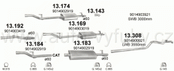 MERCEDES SPRINTER 2.7 D 4/2000-5/2006 2685ccm 115kW / 156HP KAT 216 CDi Turbo Diesel