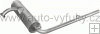 Tlumi vfuku koncov TAWRIA 1102 1.1 HATCHBACK 9/1994-10/1996 1091ccm 39kW / 50HP