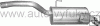 Tlumi vfuku koncov PEUGEOT 807 3.0 6/2002-0/2011 2946ccm 150kW / 204HP KAT 3.0 16V