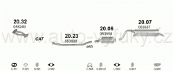 POLONEZ CARO 1.6 HATCHBACK 0/1993-0/1998 1598ccm 57kW / 79HP KAT GLI