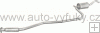 Tlumič výfuku střední FORD FIESTA 1.1 HATCHBACK 4/1989-7/1990 1118ccm 40kW / 55HP Tlumič výfuku střední FORD FIESTA 1.1 HATCHBACK 4/1989-7/1990 1118ccm 40kW / 55HP
