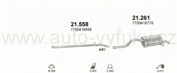 RENAULT CLIO II 1.2 HATCHBACK 0/2004-4/2013 1149ccm 55kW / 75HP KAT 1.2i -16V CAMPUS