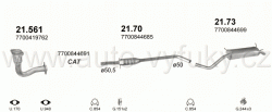 RENAULT SCENIC I 2.0 0/1996-7/1999 1998ccm 85kW / 115HP KAT 2.0e