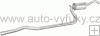 Tlumi vfuku stedn FORD TRANSIT CONNECT 1.8 D 1/2008-7/2010 1753ccm 55-66-81kW / 75-90-110HP KAT 1.8 TDCi Turbo Diesel SWB