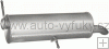 Tlumi vfuku koncov PEUGEOT 307 2.0 KOMBI 3/2002-6/2005 1997ccm 101kW / 138HP KAT 2.0i 16V