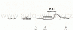 SUZUKI GRAND VITARA 2.5 WAGON 0/1998-9/2005 2493ccm 106-116kW / 144-158HP KAT 2.5i V6 24V 4x4 5D