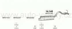 MITSUBISHI L200 2.5 D 9/2001-12/2007 2477ccm 85kW / 115HP 2.5 Turbo Diesel 4x4
