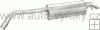 Tlumi vfuku koncov FORD ESCORT 1.6 KOMBI 8/1990-4/1992 1597ccm 65kW / 89HP KAT