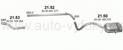 RENAULT MEGANE II 1.9 D HATCHBACK, SEDAN, KOMBI 10/2002-9/2005 1870ccm 66-88kW / 90-120HP KAT 1.9 dCi Turbo Diesel