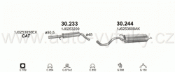 SEAT LEON 1.4 11/1999-2/2002 1390ccm 55kW / 75HP KAT 1.4i 16V