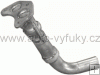 Tlumi vfuku stedn FORD MONDEO 1.8 KOMBI 8/1996-8/1997 1796ccm 85kW / 116HP KAT 1.8i 16V