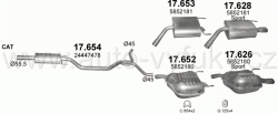 OPEL VECTRA C 3.2 HATCHBACK, SEDAN 3/2002-0/0 3175ccm 155kW / 211HP KAT 3.2i 24V