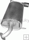 Tlumi vfuku koncov SUBARU IMPREZA 2.0 HATCHBACK 1/2008-0/0 1994ccm 110kW / 150HP KAT 2.0i 4X4
