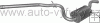 Tlumi vfuku stedn VOLKSWAGEN GOLF II 1.8 HATCHBACK 8/1987-10/1991 1781ccm 82kW / 112HP GTI