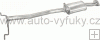 Tlumič výfuku střední MAZDA 323 1.6 HATCHBACK 0/1986-6/1989 1597ccm 54kW / 74HP KAT Tlumič výfuku střední MAZDA 323 1.6 HATCHBACK 0/1986-6/1989 1597ccm 54kW / 74HP KAT