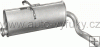 Tlumi vfuku koncov CITROEN BERLINGO 1.4 0/1996-9/1997 1360ccm 55kW / 75HP KAT 1.4i