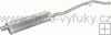 Tlumi vfuku stedn PEUGEOT 406 2.0 SEDAN 4/2000-0/2004 1997ccm 101kW / 137HP KAT 2.0i 16V