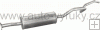 Tlumi vfuku koncov TOYOTA AVENSIS 1.8 LIFTBACK, SEDAN 3/2003-10/2008 1794ccm 95kW / 129HP KAT 1.8i 16V