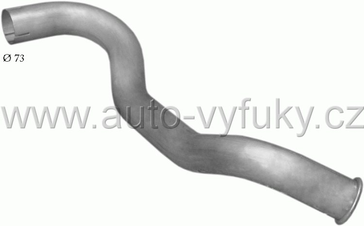 Trubka koncov MERCEDES 6-9 T 6-9 T Samochd skrzyniowy (Rigid) 3/1986-11/1994 3972ccm kW / 105-115-140HP - Kliknutm na obrzek zavete