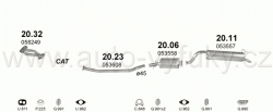 POLONEZ ATU PLUS 1.6 SEDAN 0/1997-0/0 1598ccm 56kW / 76HP KAT SPI