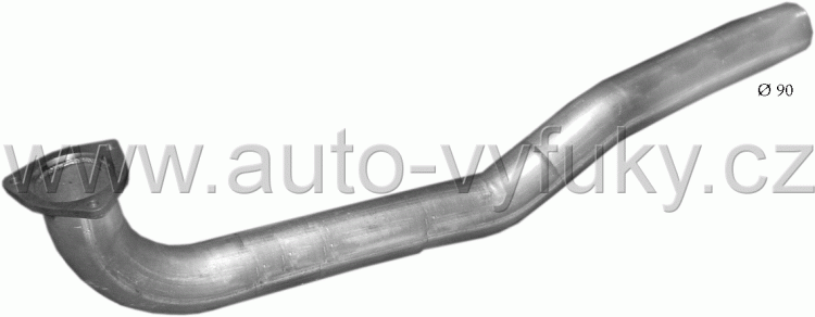 Sbrn potrub MERCEDES 10-16 T 817 L/817 LS/1117 L/1117 LS/1317 L/1317 LS/1517 L/1120 L/112 0/0-0/0 5958ccm kW / HP - Kliknutm na obrzek zavete