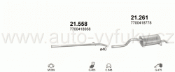 RENAULT CLIO II 1.2 HATCHBACK 0/2004-1/2011 1149ccm 44kW / 60HP KAT 1.2i CAMPUS