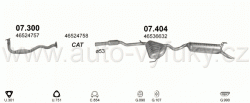 FIAT BRAVA/BRAVO 1.2 HATCHBACK 12/1998-0/2001 1242ccm 60kW / 82HP KAT 1.2i 16V