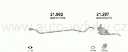 RENAULT LAGUNA II 1.9 D HATCHBACK, KOMBI 10/2002-0/2006 1870ccm 74-81-88kW / 100-110-120HP KAT 1.9 dCi Turbo Diesel