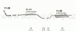 LADA SAMARA 1.5 HATCHBACK 0/1995-0/0 1451ccm 52kW / 71HP KAT 1.5i 8V