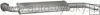Tlumi vfuku stedn BMW 5 E34 2.5 TD SEDAN, KOMBI 9/1992-3/1996 2498ccm 85-105kW / 115-143HP E34 525 TDS