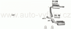 VOLVO XC 70 2.4 11/1997-9/2002 2435ccm 142kW / 193HP KAT 2.4 T 4WD