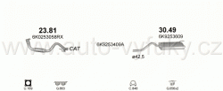 SEAT INCA 1.4 VAN 9/2000-6/2003 1390ccm 55kW / 75HP KAT 1.4i 16V