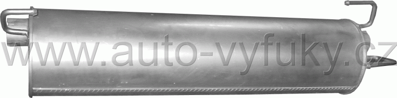 Tlumi vfuku IVECO DAILY 2.3 D 5/2006-0/0 2287ccm 70-85-100kW / 95-116-136HP KAT 2.3 Turbo Diesel