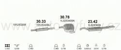 SEAT TOLEDO 1.8 LIFTBACK 0/1991-0/1992 1781ccm 98kW / 133HP 1.8i GT 16V