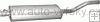Tlumi vfuku koncov MERCEDES 230E - T124 2.3 KOMBI 0/1985-10/1992 2299ccm 100kW / 136HP T124 230E