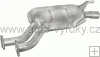 Tlumi vfuku stedn MERCEDES 190 - W201 2.3 SEDAN 3/1991-7/1993 1997ccm 90kW / 122HP KAT W201 190 2.3E