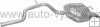 Tlumič výfuku koncový FORD MONDEO 1.8 HATCHBACK, SEDAN 10/2000-2/2007 1798ccm 81-92kW / 110-125HP KAT 1.8i -16V Tlumič výfuku koncový FORD MONDEO 1.8 HATCHBACK, SEDAN 10/2000-2/2007 1798ccm 81-92kW / 110-125HP KAT 1.8i -16V