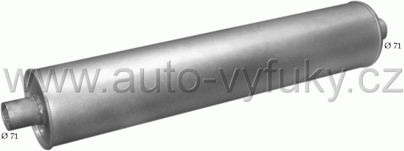 Tlumi vfuku MERCEDES 6-9 T 709/ 709 K/ 809/ 809 K 0/0-0/0 ccm kW / HP 709 - WB 3090, 3640, 4190 / 709 K - WB 3090 / 809 - WB 3150, 3360, 3700, 4250, 4900 / 809 K - WB 3150