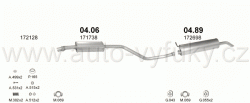 CITROEN ZX 1.9 D KOMBI 3/1994-0/1998 1905ccm 52kW / 71HP KAT FLASH, TONIC, FUGUE