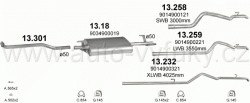 MERCEDES SPRINTER 2.3 D 2/1995-4/2000 2299ccm 58kW / 79HP 308D Diesel
