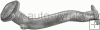 Sbrn potrub Nerez RENAULT LAGUNA 2.0 HATCHBACK, KOMBI 1/1994-0/2001 1998ccm 82kW / 112HP KAT