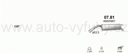 FIAT STILO 1.6 HATCHBACK 4/2001-0/0 1596ccm 76kW / HP KAT 1.6 16V