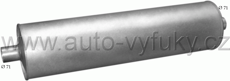 Tlumi vfuku MERCEDES 10-16 T 1417 C/1417 CA/1417 CS 0/0-0/0 ccm kW / HP 1417 CA/1417 CS - WB 3600 ; 1417 CA - WB 3600 - Kliknutm na obrzek zavete