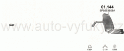 AUDI A3 Sportback 2.0 LIFTBACK 9/2004-6/2008 1984ccm 110kW / 150HP KAT 2.0 FSi