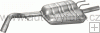 Tlumi vfuku pedn FORD FOCUS 2.0 KOMBI 11/2006-7/2011 1999ccm 107kW / 146HP KAT 2.0i 16V