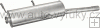 Tlumič výfuku koncový CITROEN XSARA 1.4 KOMBI 3/1999-8/2000 1360ccm 55kW / 75HP KAT 1.4i Tlumič výfuku koncový CITROEN XSARA 1.4 KOMBI 3/1999-8/2000 1360ccm 55kW / 75HP KAT 1.4i